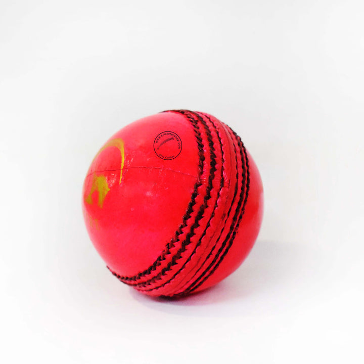 Gortonshire Wonder Cricket Ball Pink youth @Side View