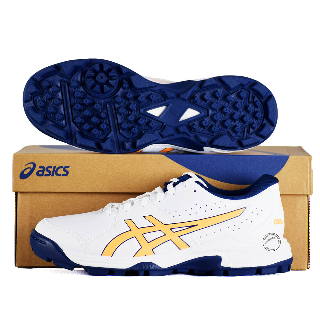 Asics Gel Peake 2 GS Rubber White Stadium Orange Shoes