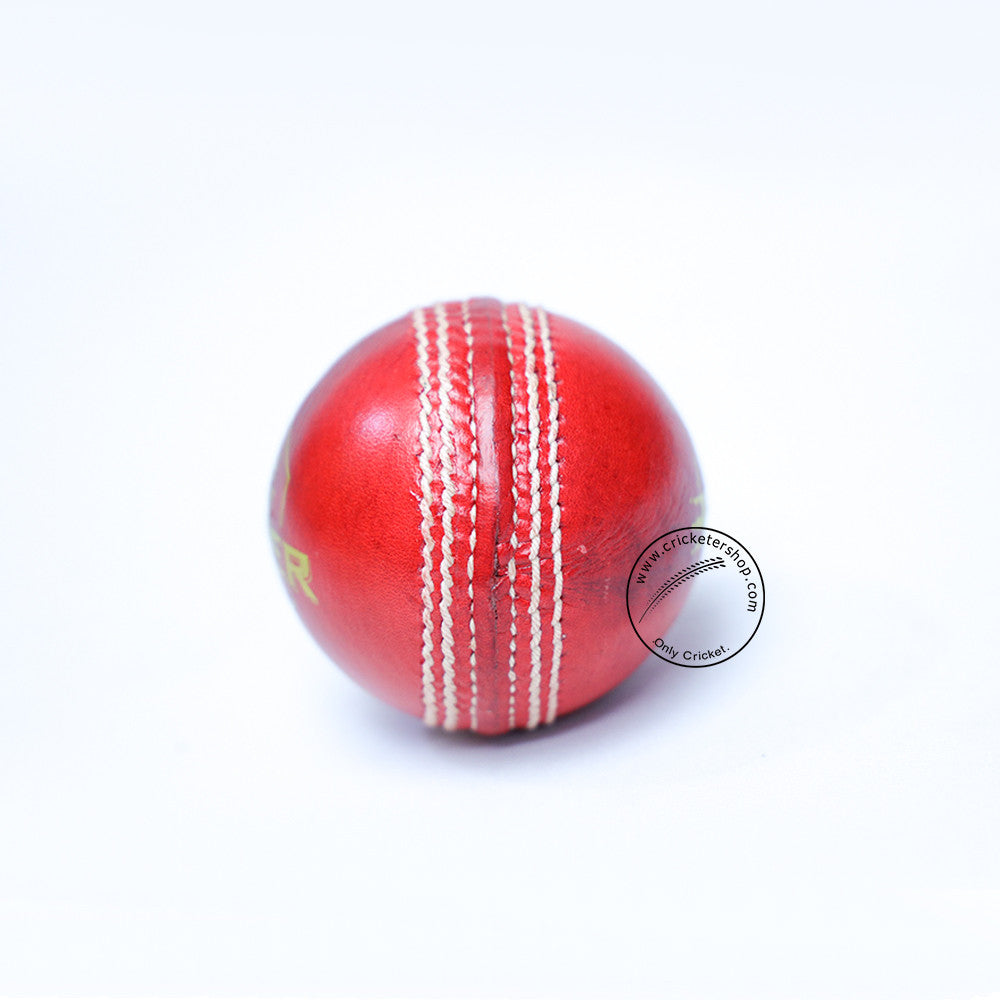 SS Ton Super Leather Cricket Ball@SIde View