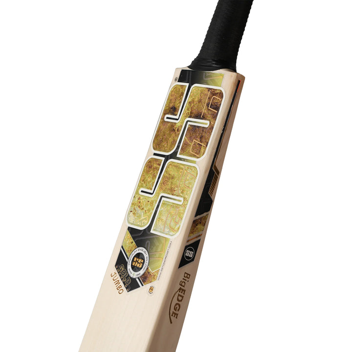 SS Gold Jumbo English Willow Cricket Bat Size SH