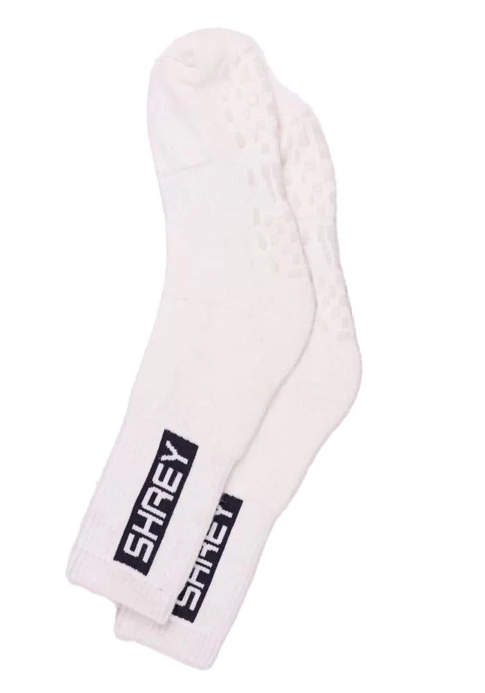 Shrey Premium Grip Plus Gray Cricket Socks Size