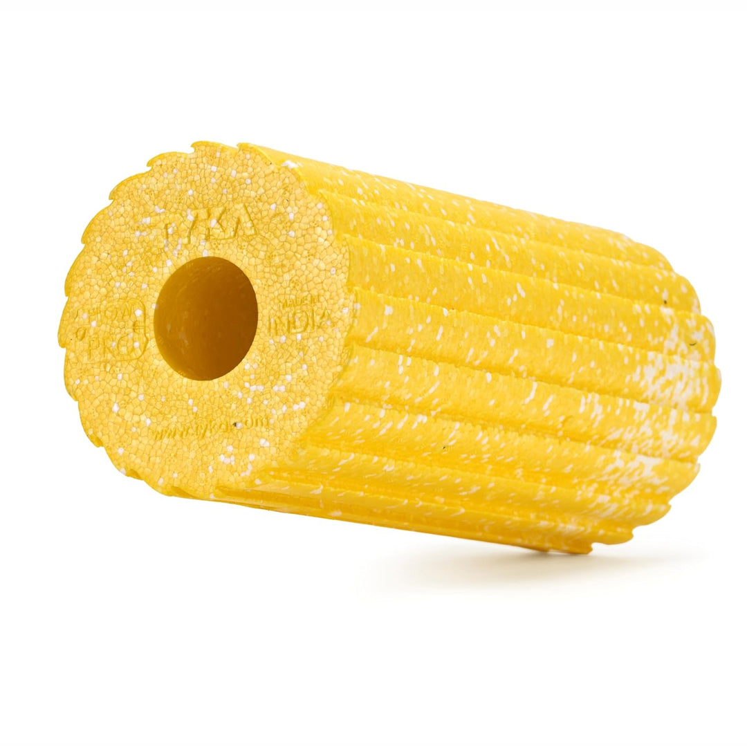 51WPITyka Groove Massage Roller Medium @ Yellow 2