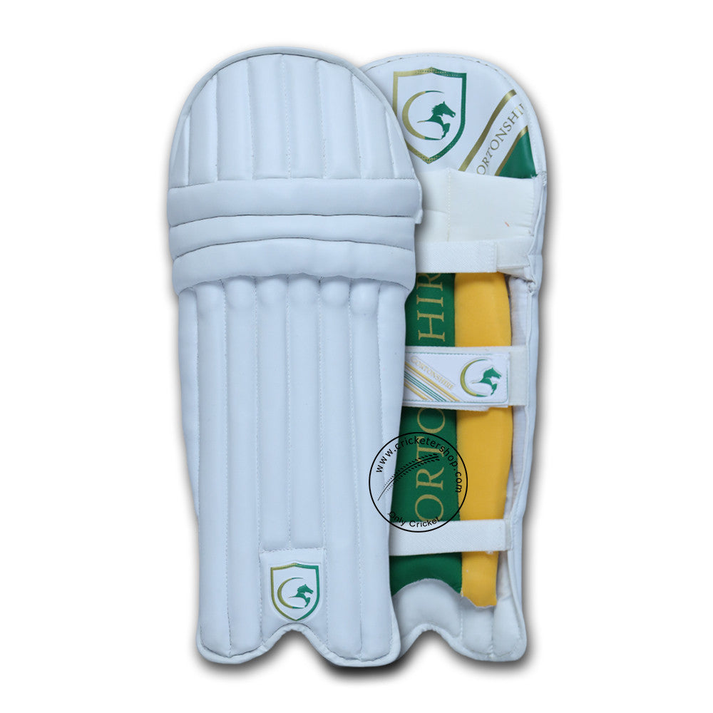 Gortonshire Star Kids Cricket Batting Leg Guards Size@Composite View