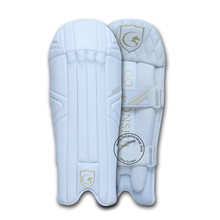 Gortonshire Armour Wicket Keeping Leg Guard Mens Size@Composite View