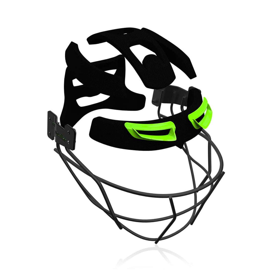 Moonwalkr Mind 2.0 Cricket Helmet Black Color @ Frame View