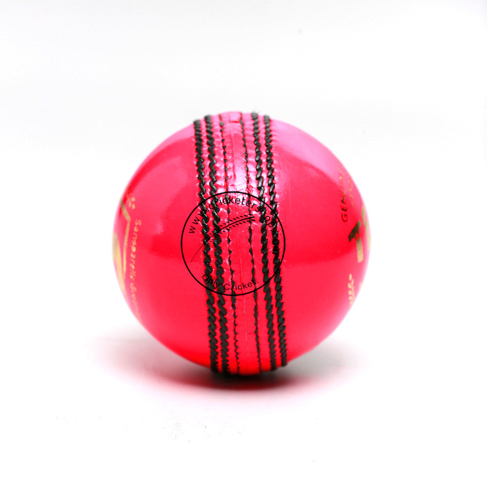 SG Test LE Cricket Ball Pink @ Cricketershop.com @ Seam View