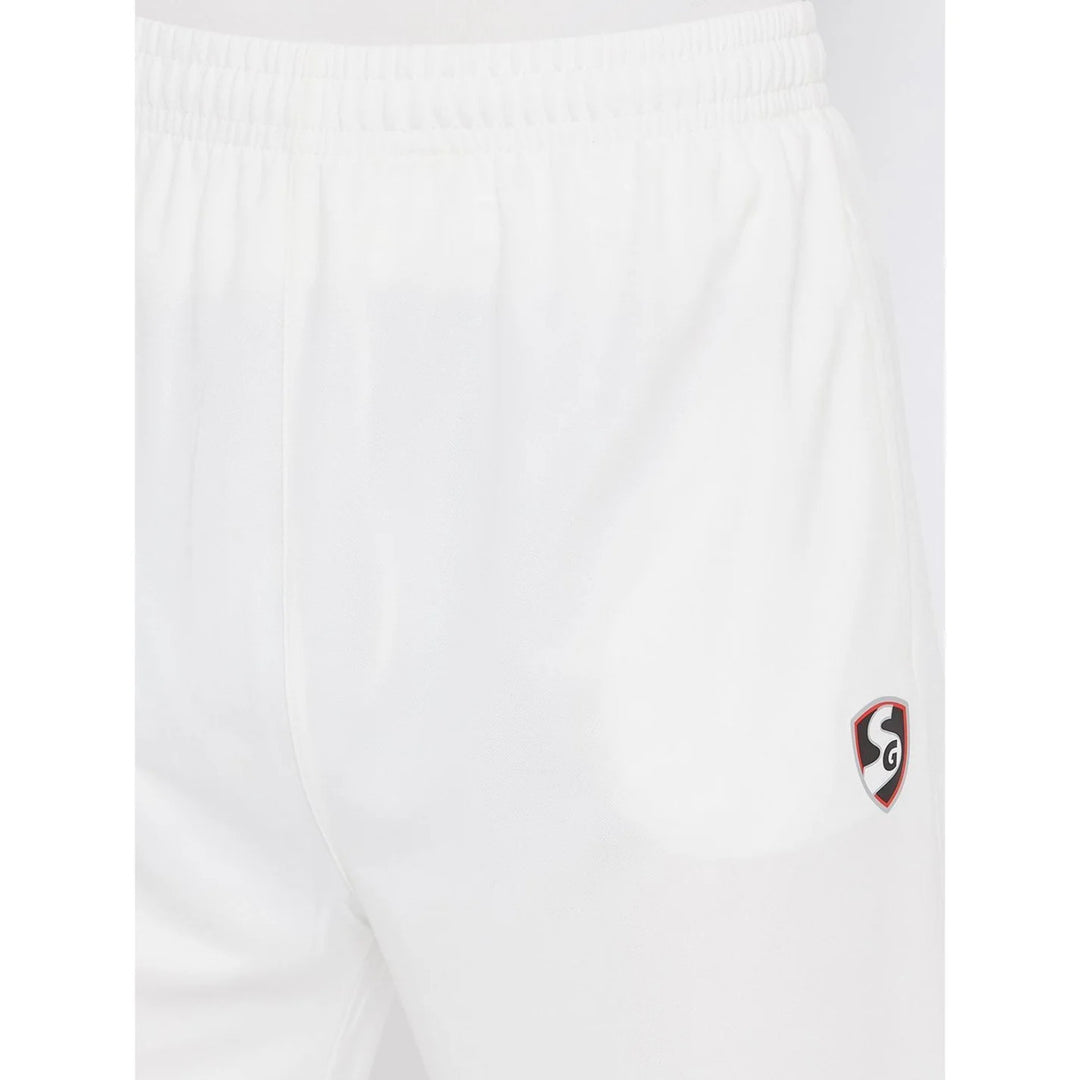 SG Club Cricket Shirt/Pant White Half Sleeves Size @ Pant View