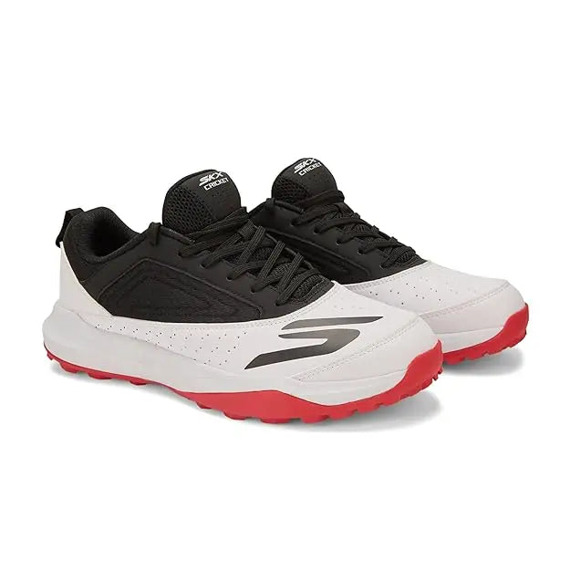 Skechers 214205ID WBRD Cricket White Black Red Shoes Size