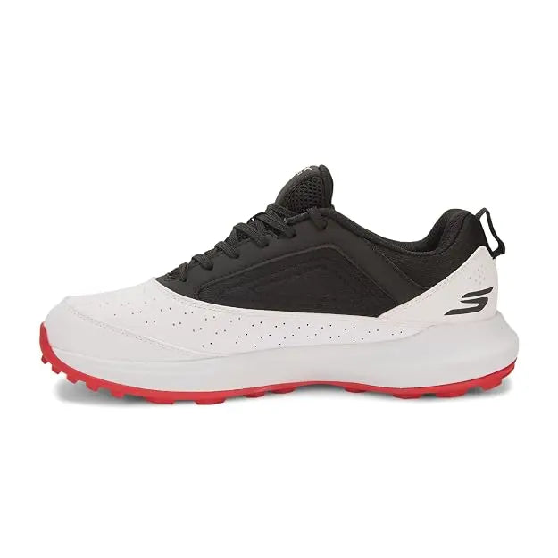 Skechers 214205ID WBRD Cricket White Black Red Shoes Size