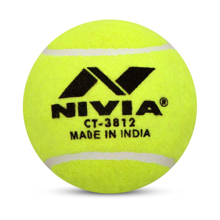 Nivia CT 3812 Cricket Hard Tennis Ball Green