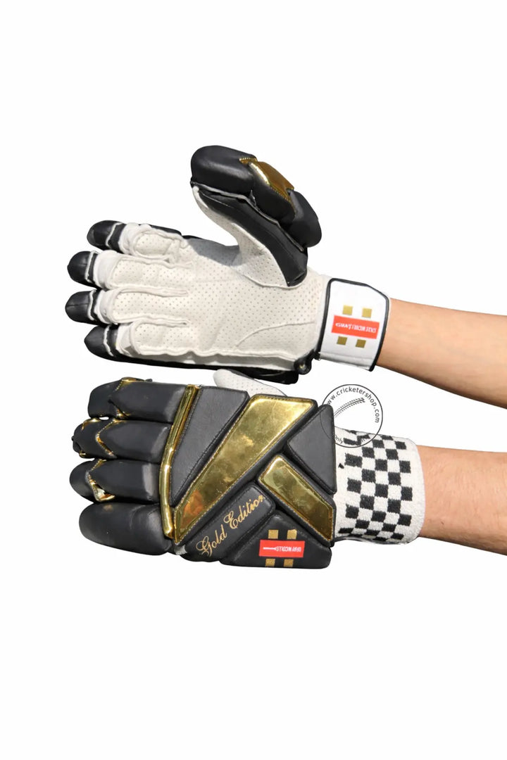 Gray Nicolls Gold Edition Cricket Batting Gloves Mens Size