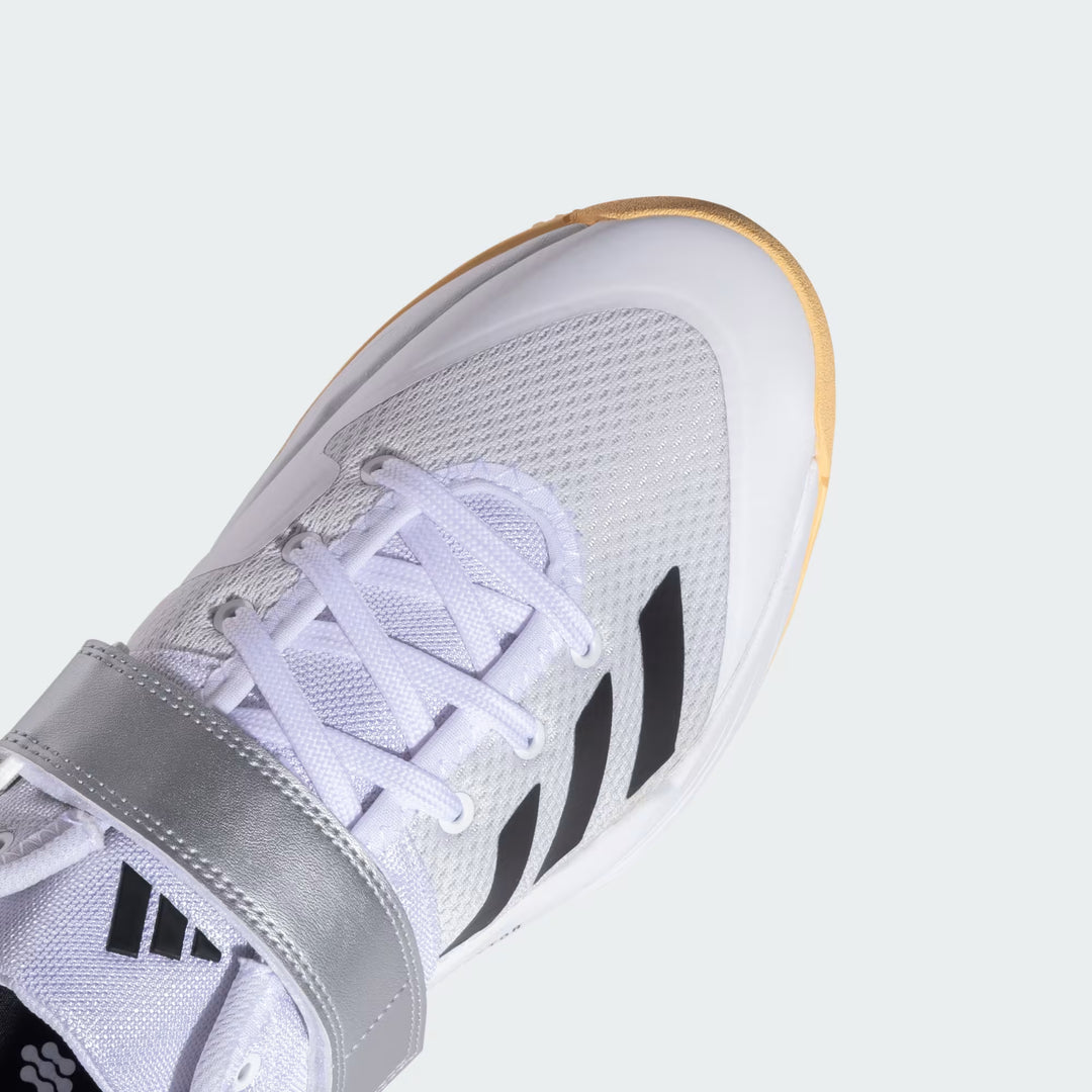 Adidas Scorerun 2.0 Cloud Tangerine White Core Black Rubber Cricket Shoes @ Front Up View