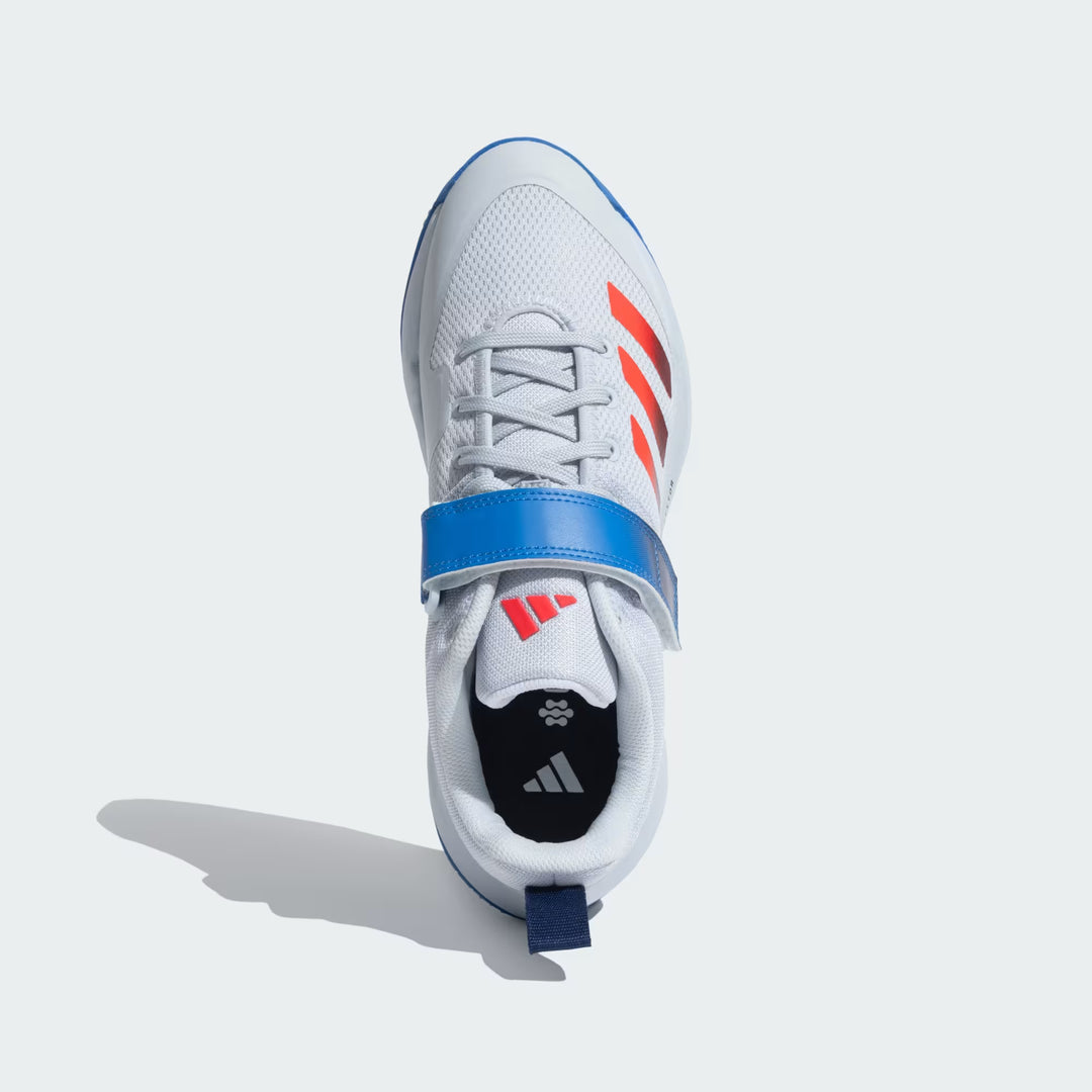 Adidas Scorerun 2.0 Halo Blue Lucid Red Bright Royal Rubber Cricket Shoes