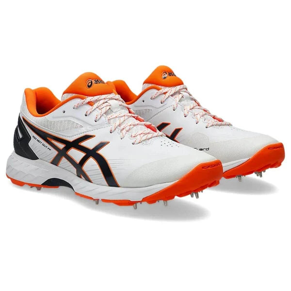 Asics 350 Not Out FF Spikes White Midnight Cricket Shoes Size @ Composite View