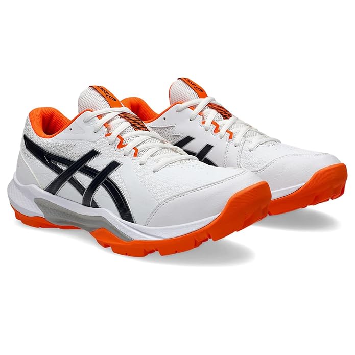 Asics GEL Peake 3 Cricket Shoes White Midnight @ Composite View
