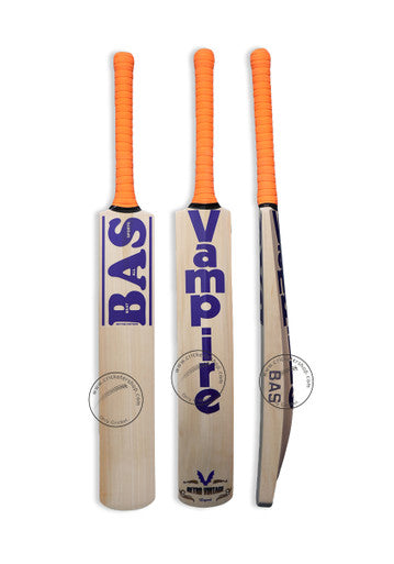 BAS Vampire MSD Retro Vintage Legend English Willow Cricket Bat Size SH