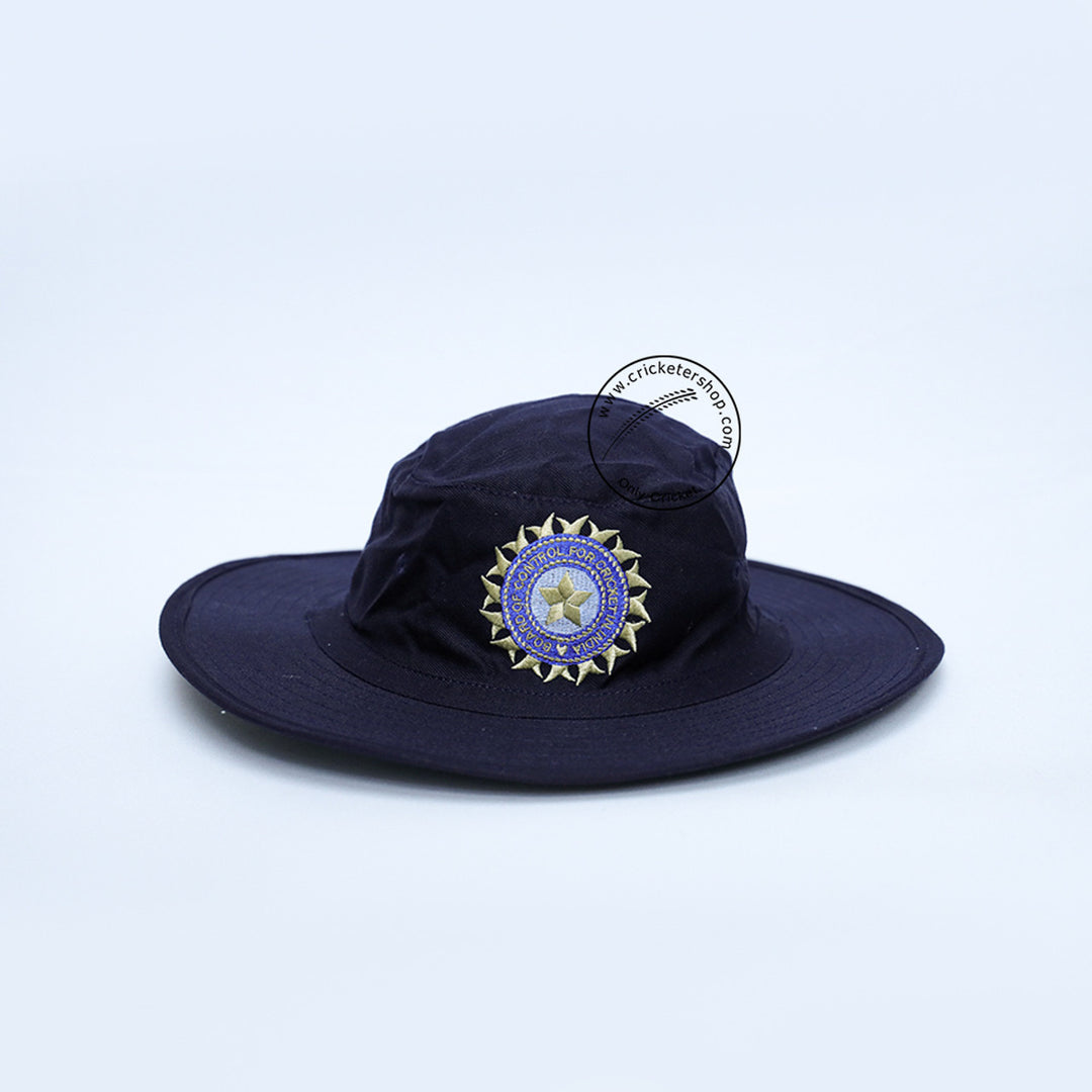 BCCI Cricket Hat Navy Colour @ Front View