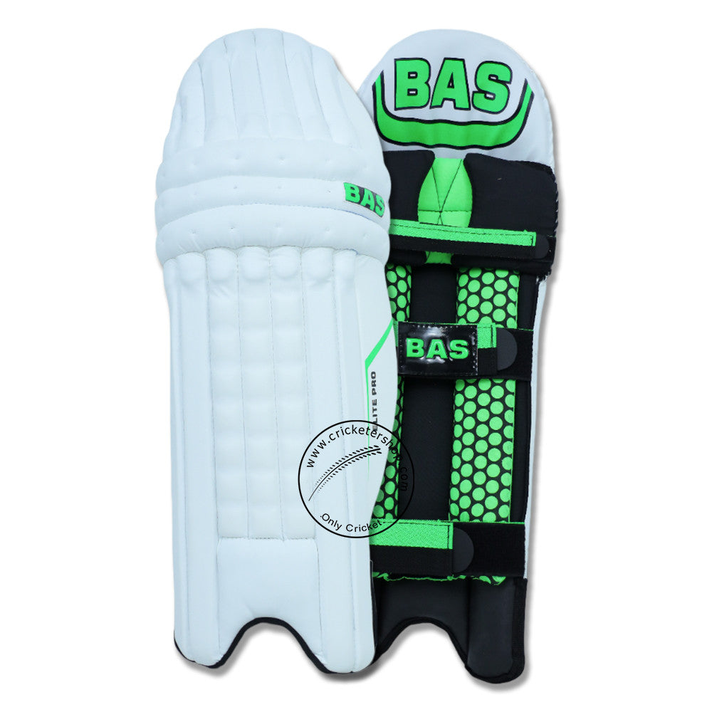 Bas Vampire Elite Pro Cricket Batting Leg Guard Pads Mens Size @ Composite View