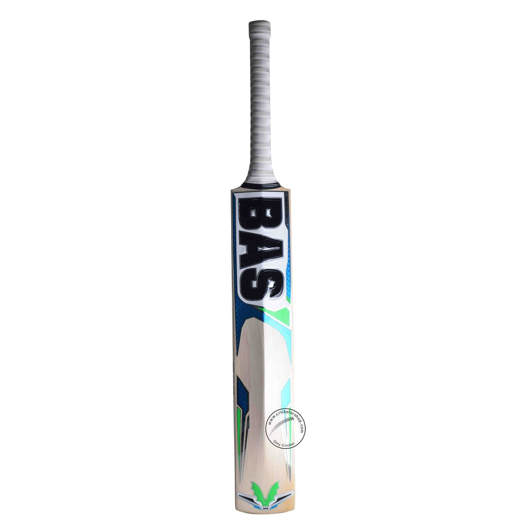 Bas Vampire Supreme English Willow Cricket Bat Size SH @ Back View