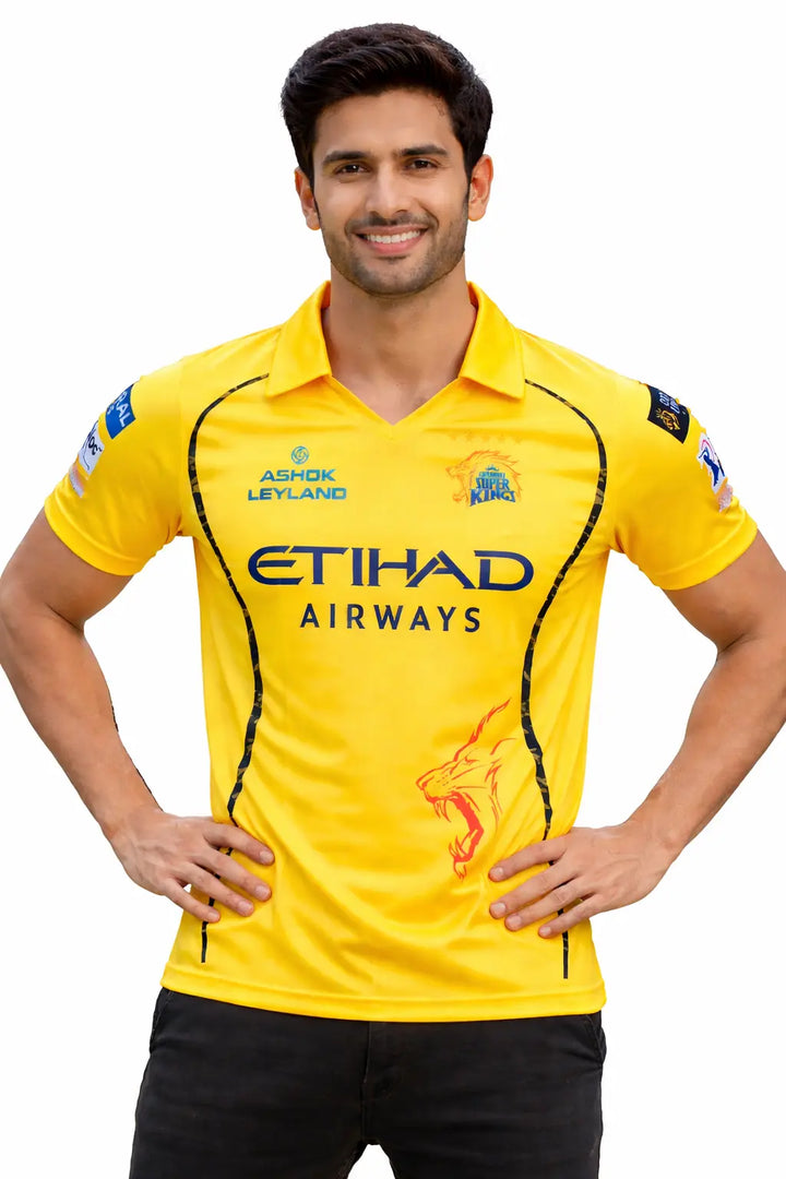 CSK Replica Jersey Micro PP Half Sleeves@front view
