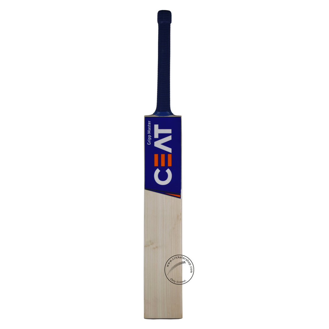 Ceat Gripp Master English Willow Cricket Bat Size SH @ Front View