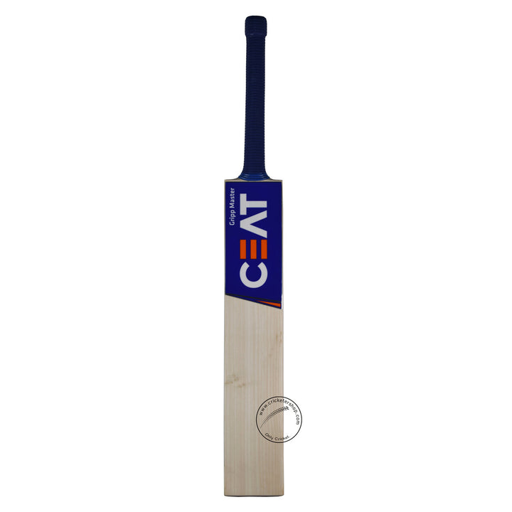 Ceat Gripp Master English Willow Cricket Bat Size SH @ Front View