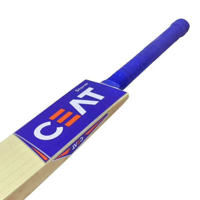 Ceat Storm English Willow Cricket Bat Size SH@front view4