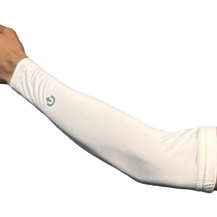 Coretrack Arm Sleeve White Size@front view