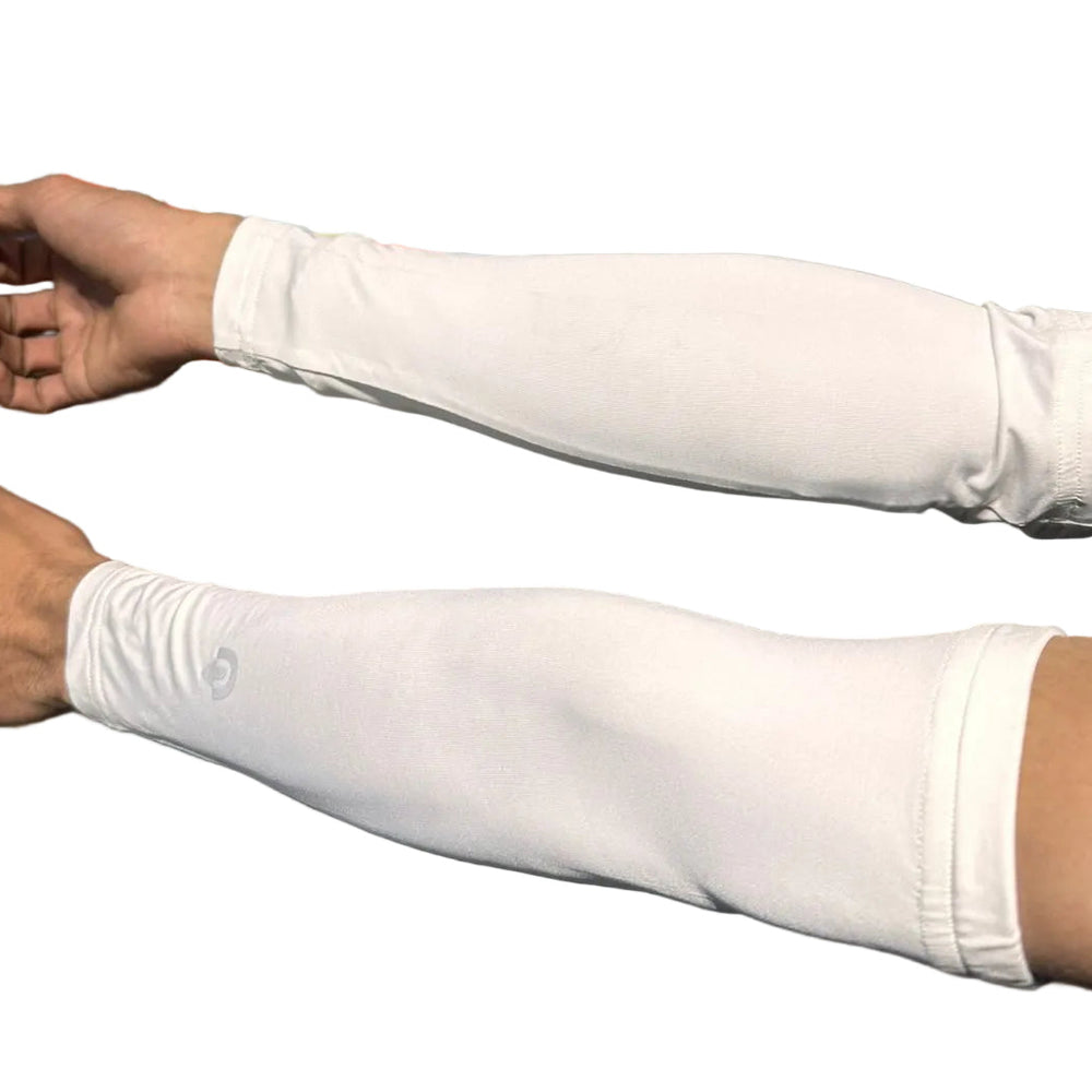 Coretrack Arm Sleeve White Size@front view1