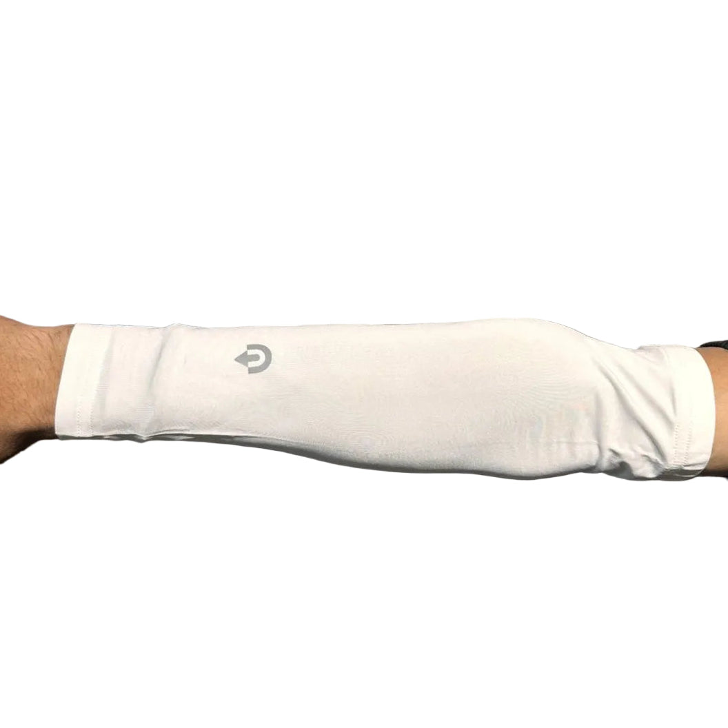 Coretrack Arm Sleeve White Size@front view3