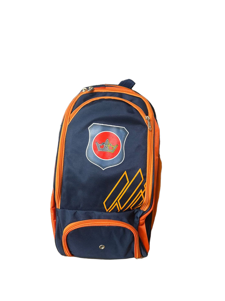 Cricketershop Backpak Cricket Bag Blue@FRONT VIEW