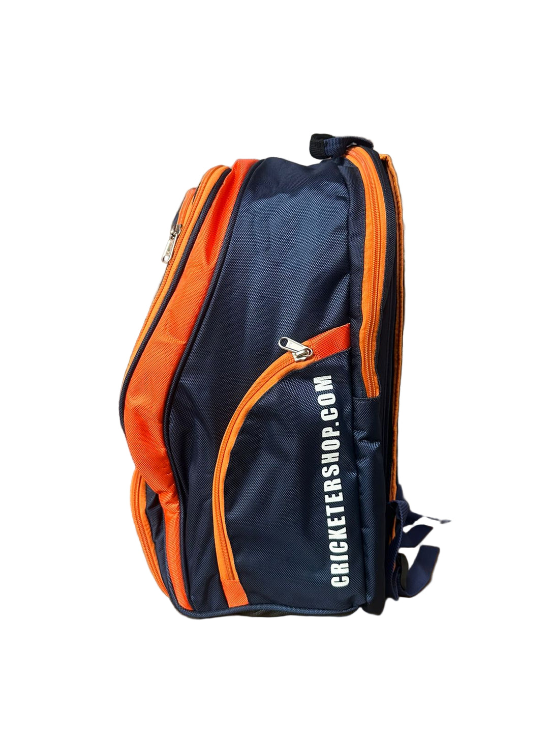 Cricketershop Backpak Cricket Bag Blue@FRONT VIEW2