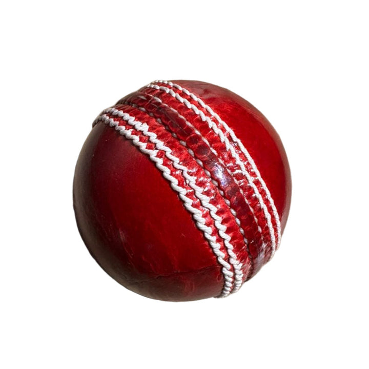 Custom Plain Cricket Leather Ball Colour @ Front View