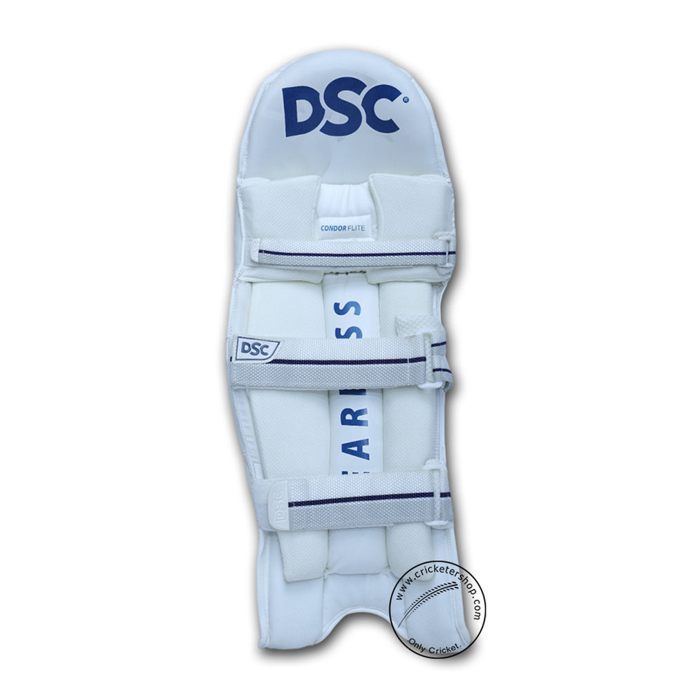 DSC Condor Flite Cricket Batting Pads Leg Guard  @ Back View