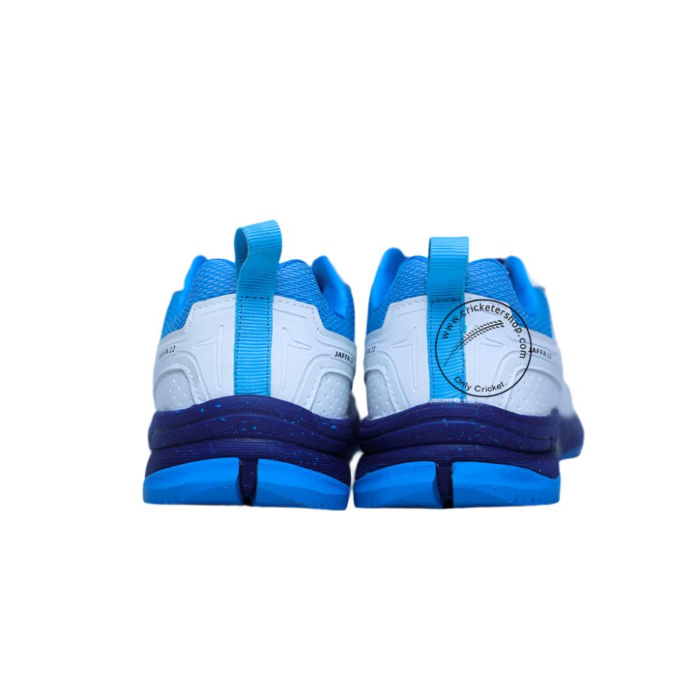 Dsc Jaffa 22 Navy White Cricket Rubber Shoes @ Back View