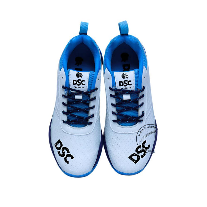 Dsc Jaffa 22 Navy White Cricket Rubber Shoes @ Top View