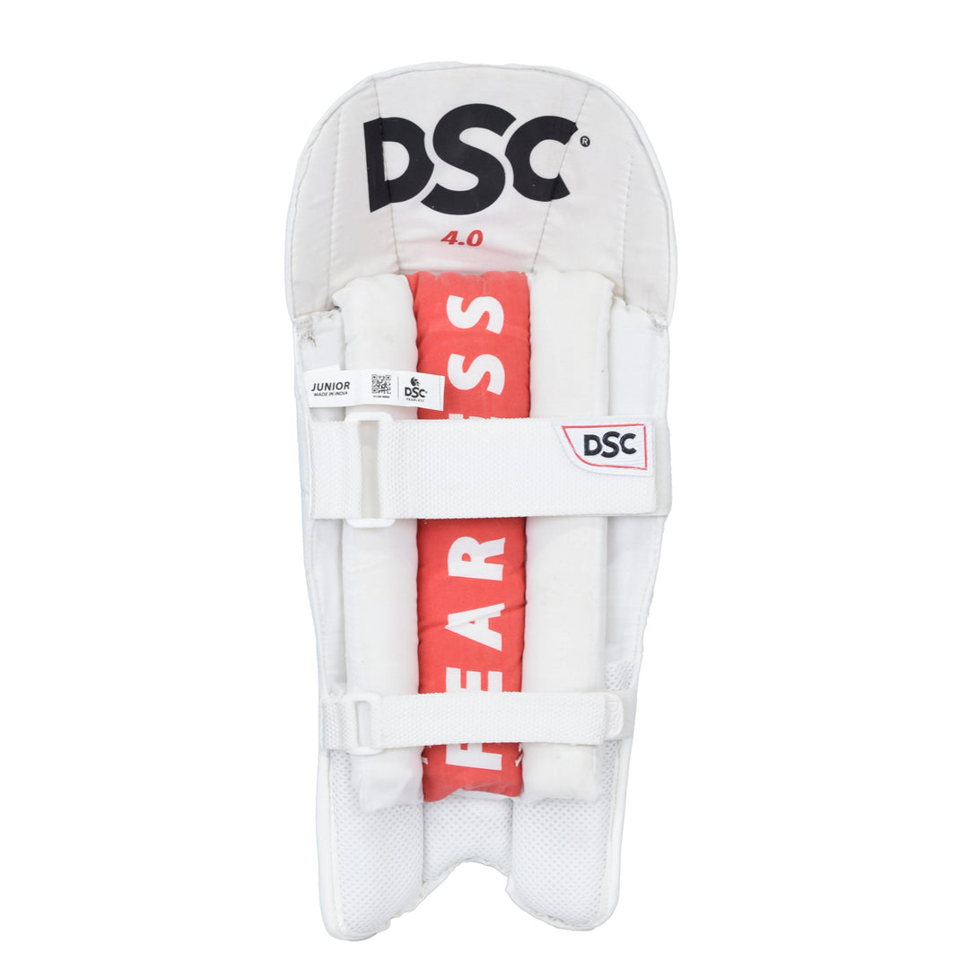 DSC 4.0 Wicket Keeping Leg Guard Pads Boys Size