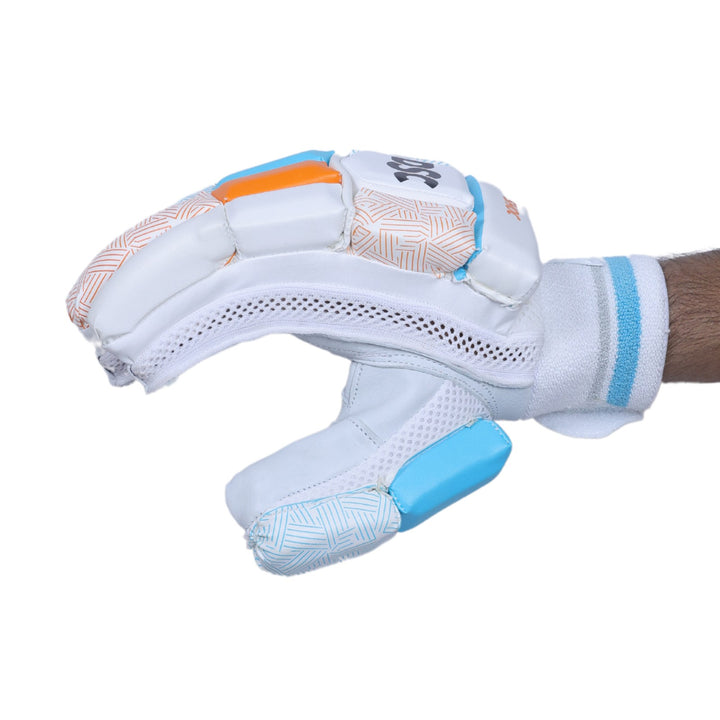 DSC Intense Shoc New Cricket Batting Gloves Mens@Side View