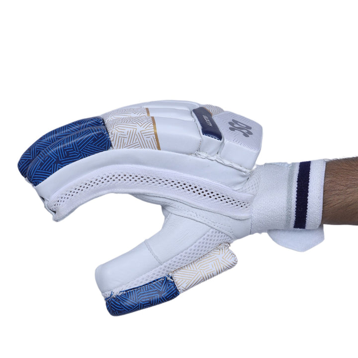 DSC Velocity Cricket Batting Gloves Mens Size@Side View