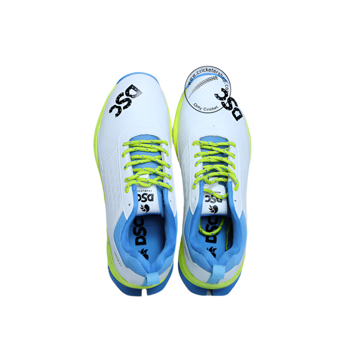 Dsc Jaffa 22 Lime Cricket Rubber Shoes@ Composite View