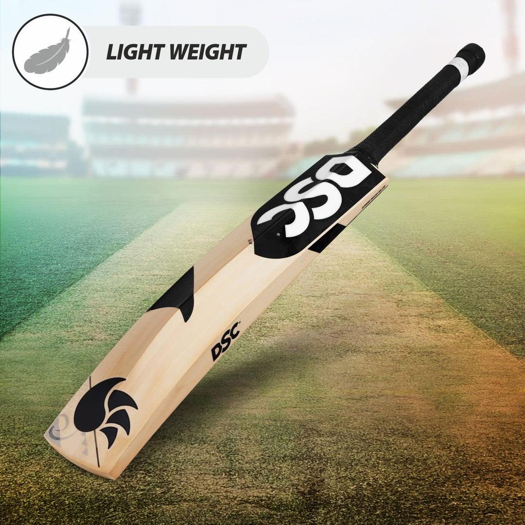 DSC Blak 35 English Willow Cricket Bat Size SH @ Back View 3