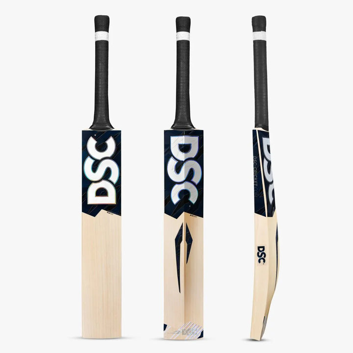 DSC Blak 500 English Willow Cricket Bat Size SH@front view