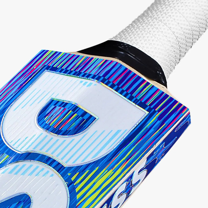 DSC Blu 222 English Willow Cricket Bat Size SH @ Back View