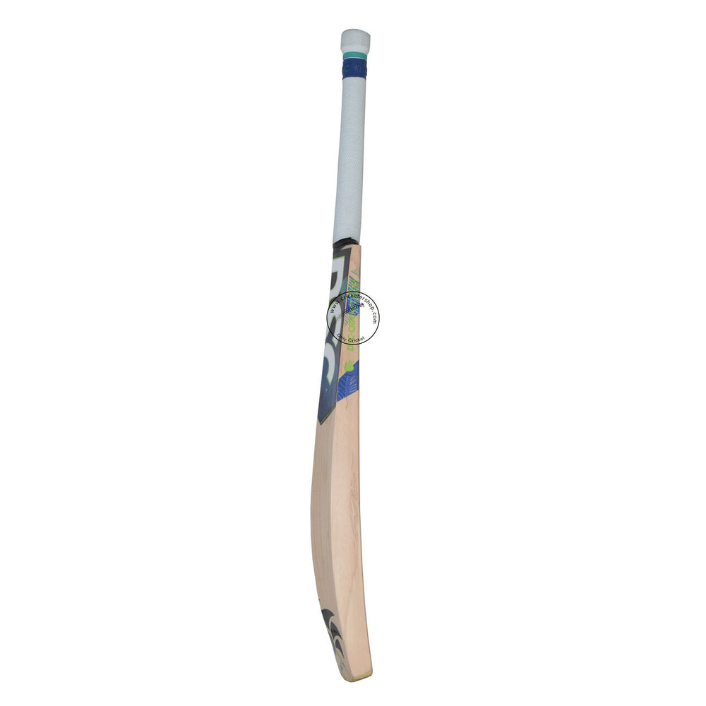 DSC Blu 450 English Willow Cricket Bat Size SH @ Side View