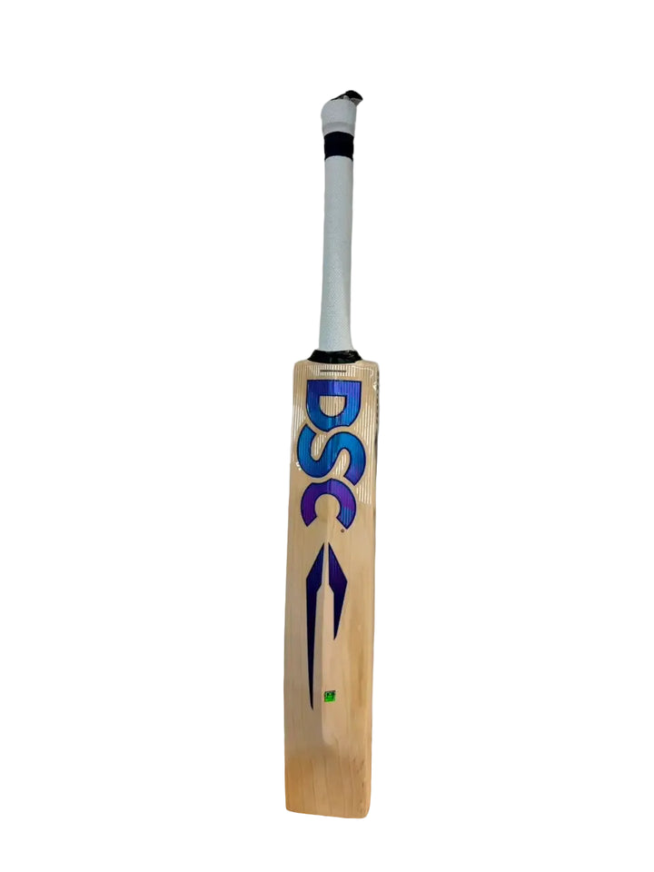 DSC Blu Mirage English Willow Cricket Bat Size SH @ Back View