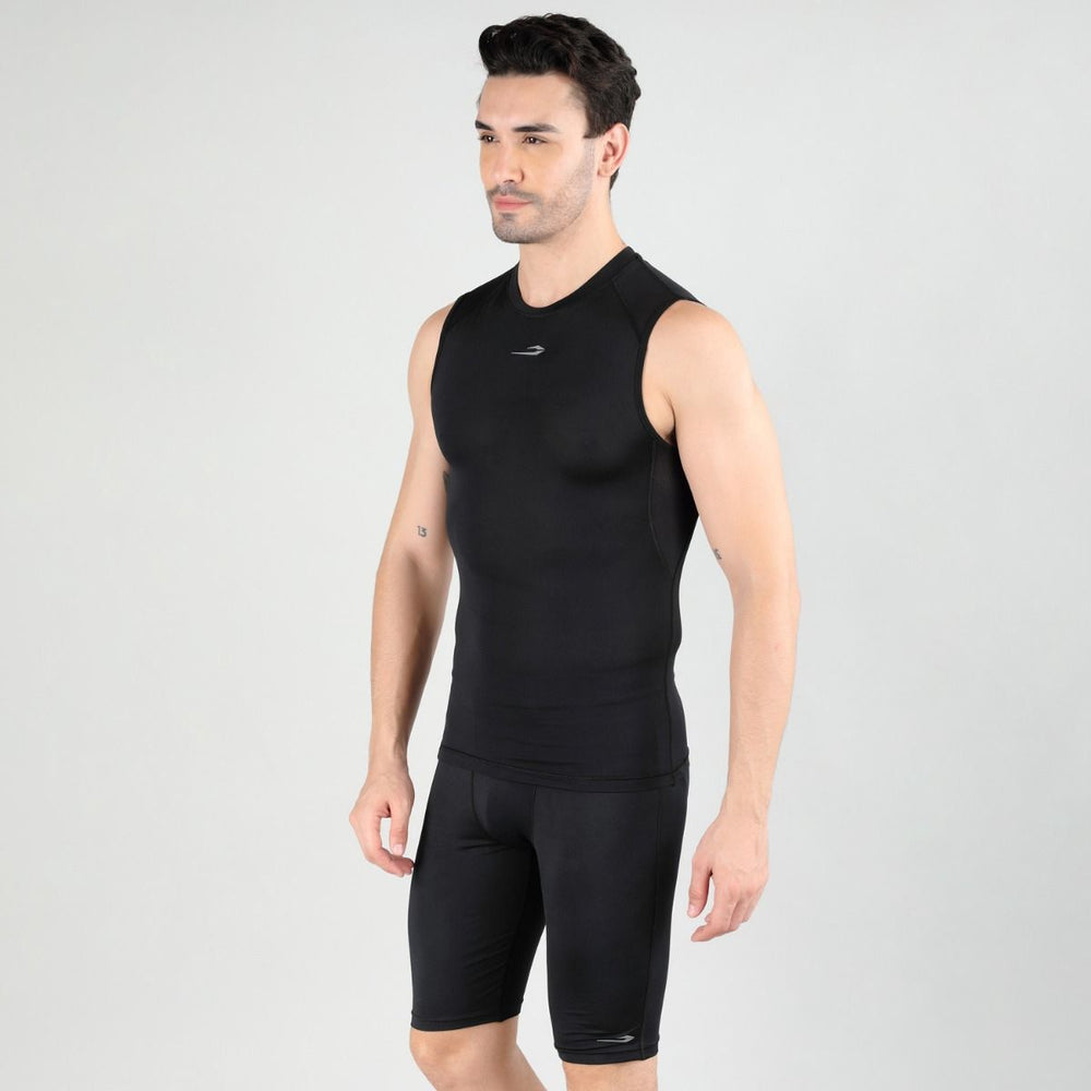 DSC Compression Sando Cricket MPS 318 Colour Black Size @ Side View