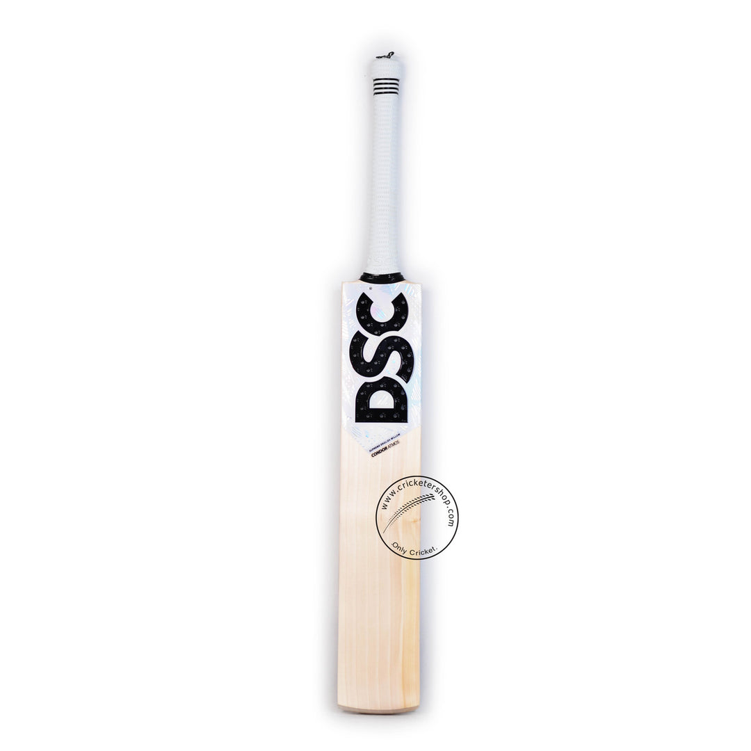 DSC Condor Atmos English Willow Cricket Bat Size SH @ Front View