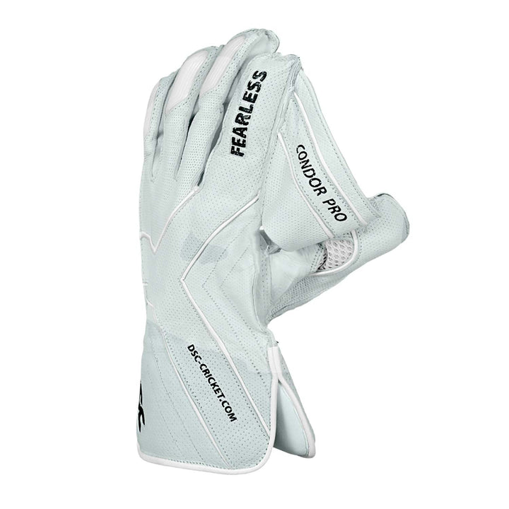 DSC Condor Pro Wicket Keeping Gloves Adult Size @ Left Back View