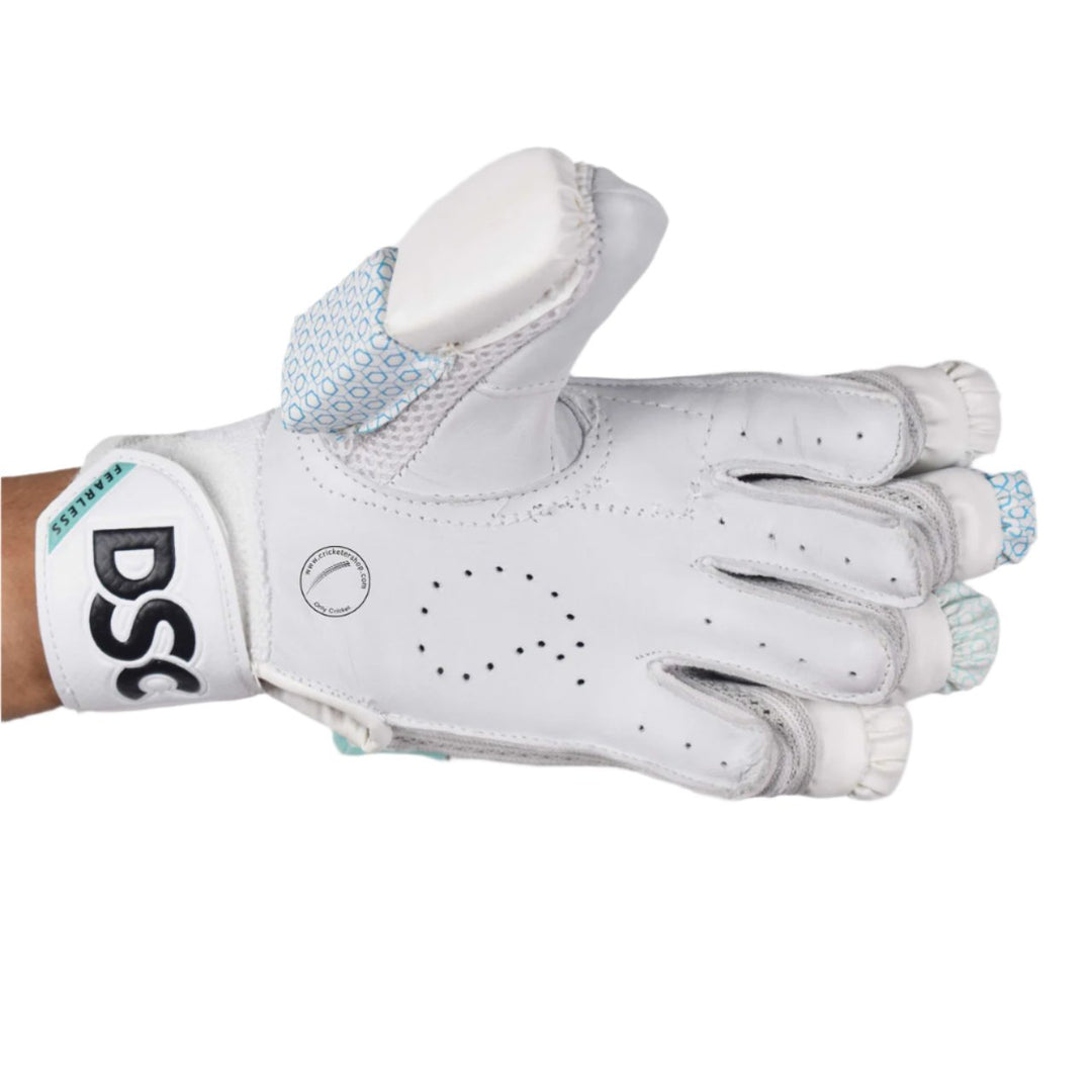 DSC Cynos 11 Cricket Batting Gloves Boys Size @ Right Front View