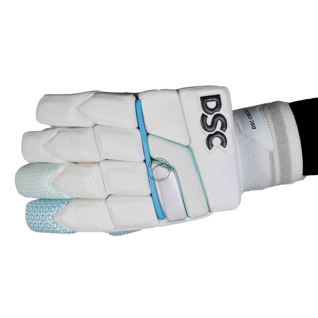 DSC Cynos 44 Cricket Batting Gloves Size @ Right Back View